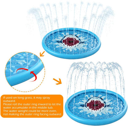 Splash Pad Sprinkler for Kids' Outdoor Fun