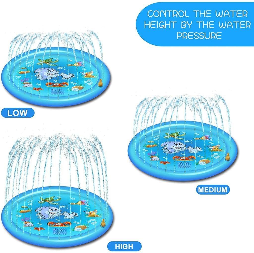 Backyard Sprinkler Splash Pad