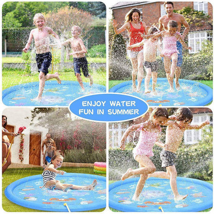 Backyard Sprinkler Splash Pad
