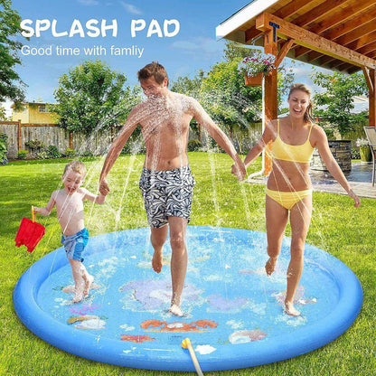 Backyard Sprinkler Splash Pad