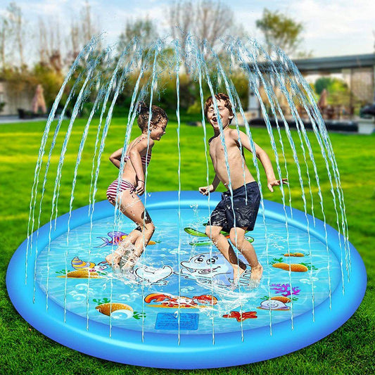 Backyard Sprinkler Splash Pad